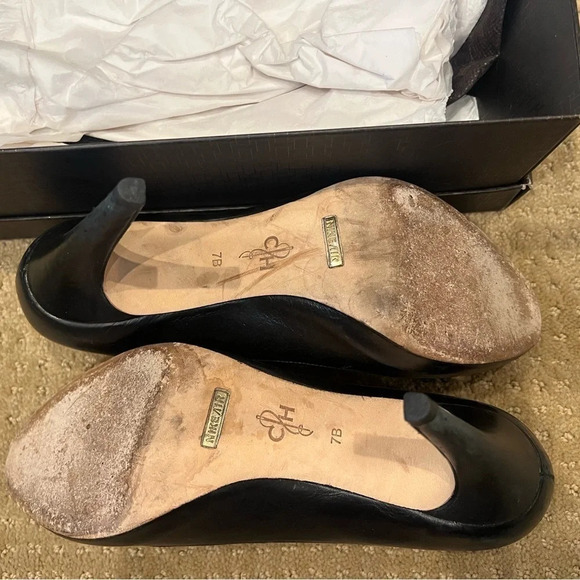 Cole Haan Black Pump with Bow - Picture 4 of 4